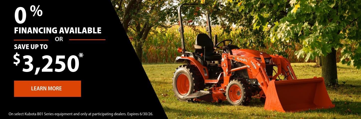 Kubota B01 Series Special