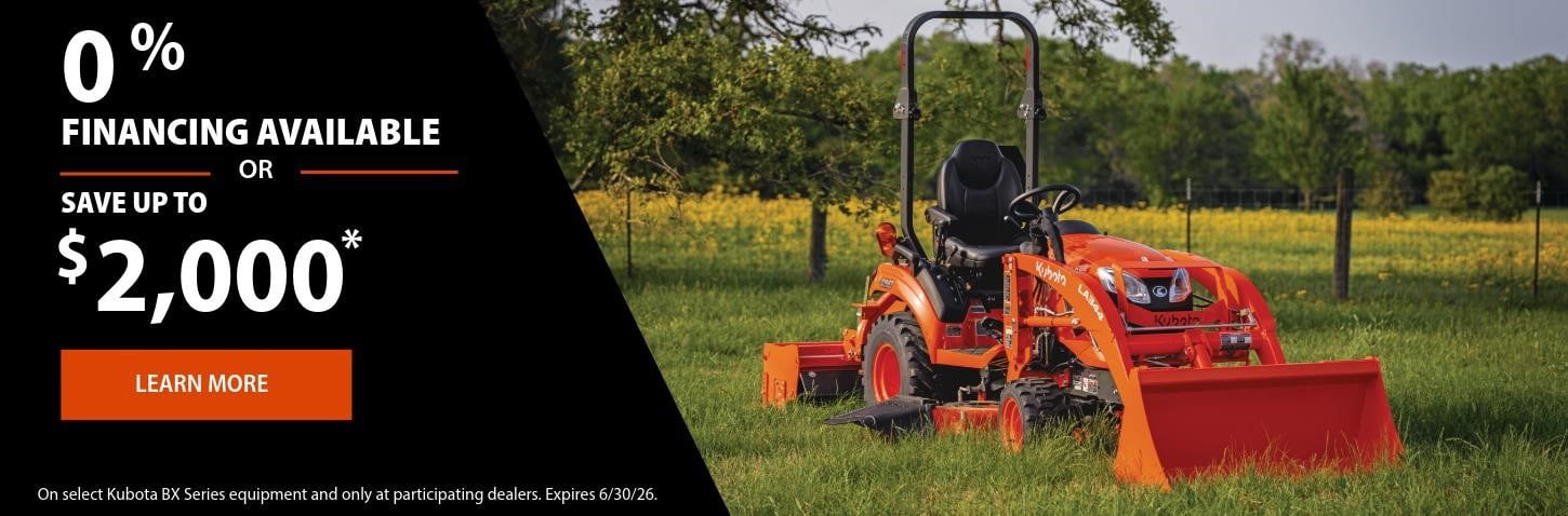 Kubota BX Series Special